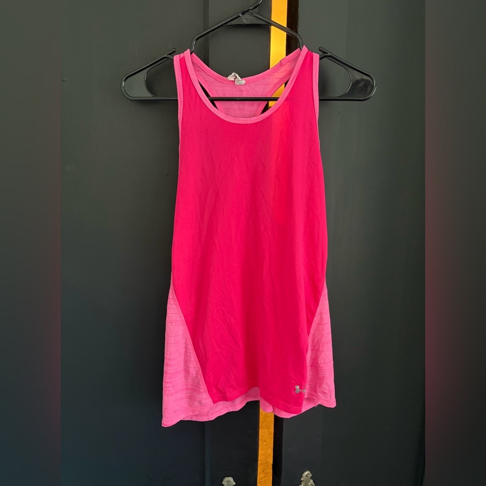 Under Armour Vibrant Orange and vibrant pink Tank Tops - Picture 8 of 9